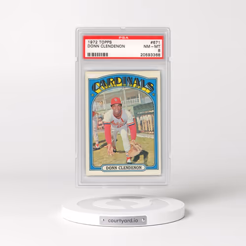 1972 Topps #671 Donn Clendenon (PSA 8 NM-MT)