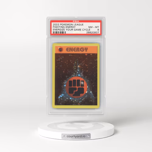 2002 Energize Your Game Cycle Fighting Energy - Holo (PSA 8 NM-MT)