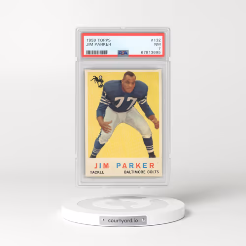 1959 Topps #132 Jim Parker (PSA 7 NM)