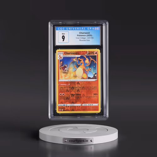 2020 Vivid Voltage #025/185 Charizard - Reverse Holo (CGC 9 MINT)