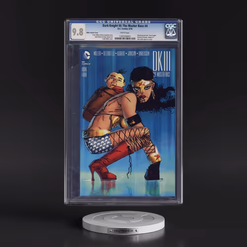 Dark Knight III: The Master Race #4 CGC 9.8 White Pages (DC Comics, 6/16) - Universal Miller Variant
