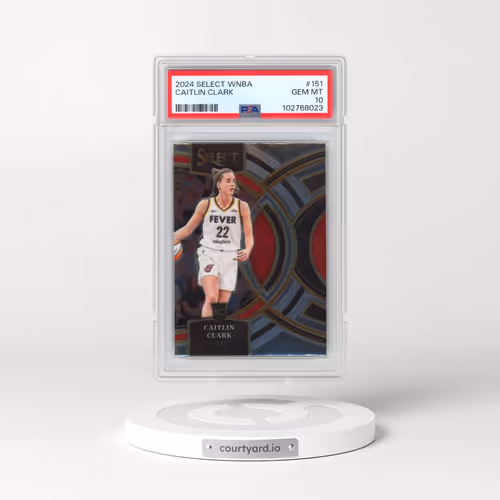 2024 Panini Select WNBA #151 Caitlin Clark (PSA 10 GEM MINT)