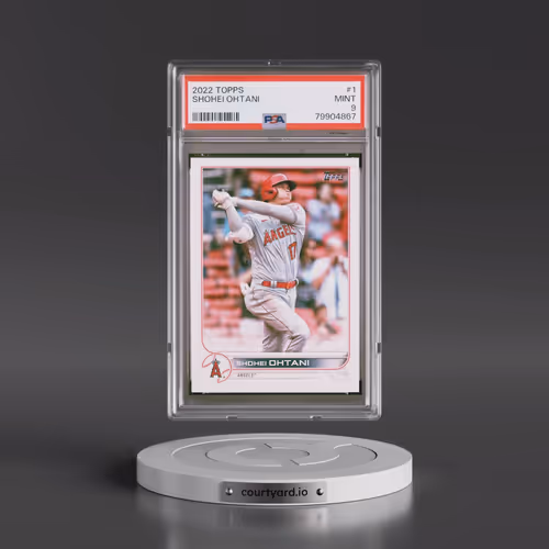 2022 Topps #1 Shohei Ohtani (PSA 9 MINT)