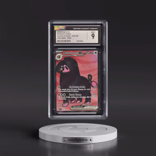 2023 Pokémon Svi EN-Scarlet & Violet #234 Oinkologne EX - Holo Ultra Rare (CGC 9 MINT)