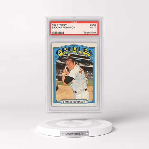 1972 Topps #550 Brooks Robinson (PSA 7 NM)