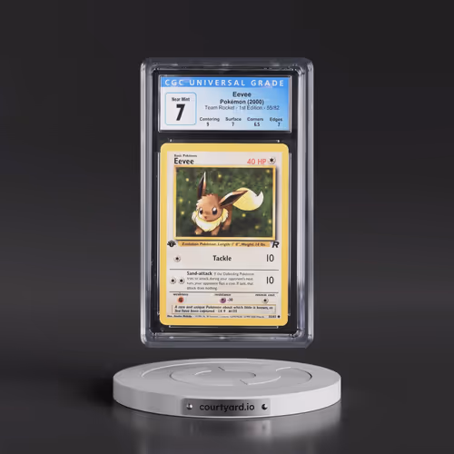 2000 Team Rocket #55/82 Eevee - 1st Edition 1st Edition (CGC 7 NM)