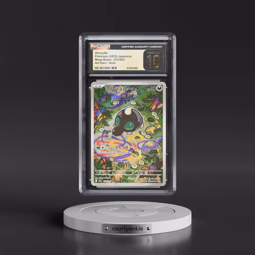 2025 Mega Brave - M1L #072/063 Shroodle - Art Rare Holo (CGC 10 PRISTINE)