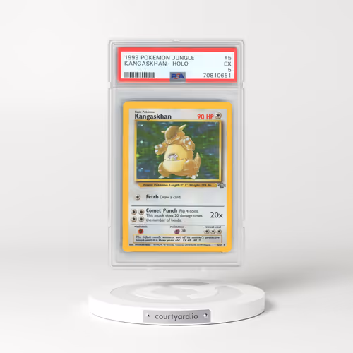 1999 Pokémon Jungle #5 Kangaskhan - Holo (PSA 5 EX)