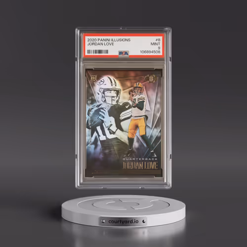 2020 Panini Illusions #8 Jordan Love (PSA 9 MINT)