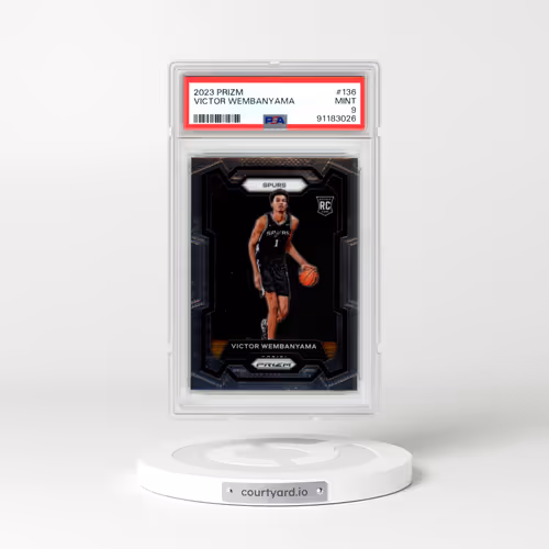 2023 Panini Prizm #136 Victor Wembanyama (PSA 9 MINT)