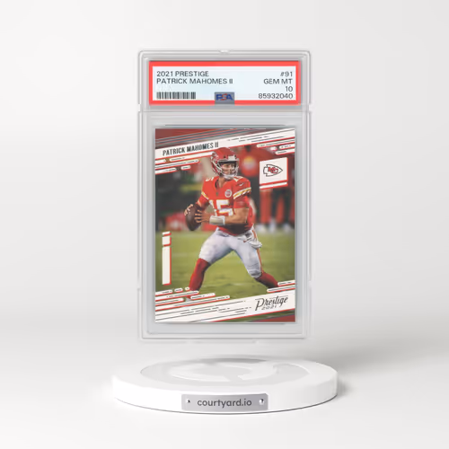 2021 Panini Prestige #91 Patrick Mahomes II (PSA 10 GEM MINT)