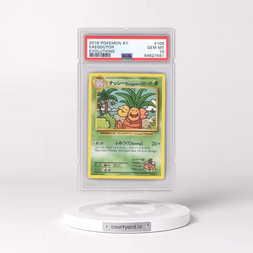 2016 Pokémon XY Evolutions #109 Exeggutor (PSA 10 GEM MINT)