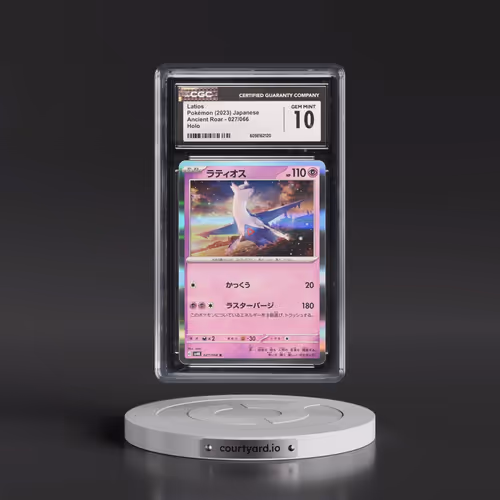 2023 Ancient Roar #027/066 Latios - Holo (CGC 10 GEM MINT)