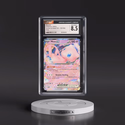 2023 Scarlet & Violet 151 - MEW EN #151/165 Mew ex - Holo (CGC 8.5 NM-MT+)