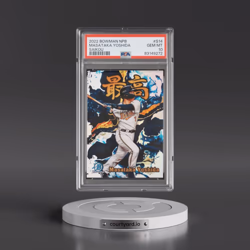 2022 Bowman Npb Saikou #S14 Masataka Yoshida (PSA 10 GEM MINT)