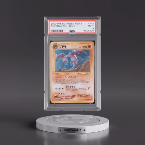 2000 Pokémon Neo 3 #142 Aerodactyl - Holo (PSA 9 MINT)