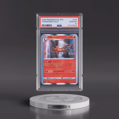 2022 Pokémon Go #010 Charizard - Holo (PSA 10 GEM MINT)