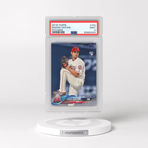 2018 Topps #700 Shohei Ohtani - Pitching (PSA 9 MINT)