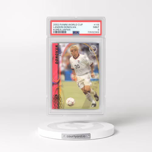 2002 Panini World Cup Korea/Japan #118 Landon Donovan (PSA 9 MINT)