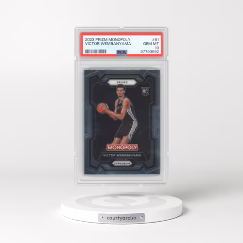 2023 Panini Prizm Monopoly #81 Victor Wembanyama (PSA 10 GEM MINT)