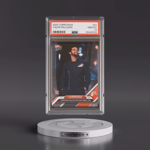 2024 Topps Now #D1 Caleb Williams (PSA 10 GEM MINT)
