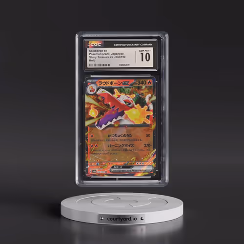 2023 Shiny Treasure ex #032/190 Skeledirge ex - Holo (CGC 10 GEM MINT)