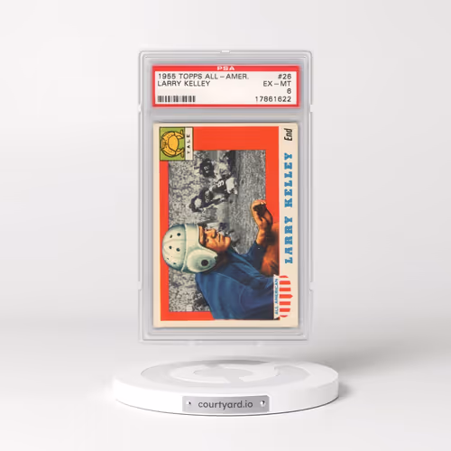 1955 Topps All-Amer. #26 Larry Kelley (PSA 6 EX-MT)