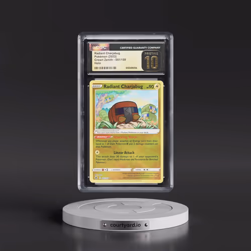 2023 Crown Zenith #051/159 Radiant Charjabug - Holo (CGC 10 PRISTINE)