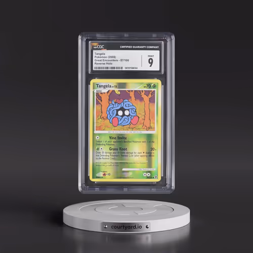 2008 Great Encounters #87/106 Tangela - Reverse Holo (CGC 9 MINT)