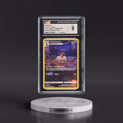 2023 Crown Zenith #GG02/GG70 Kricketune - Galarian Gallery Holo (CGC 9 MINT)