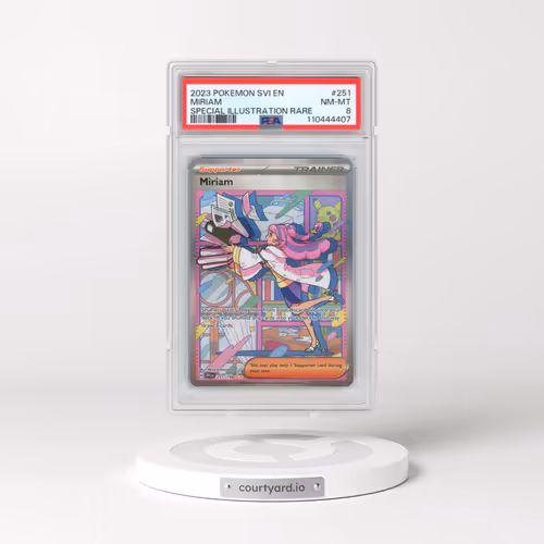 2023 Pokémon Svi EN-Scarlet & Violet #251 Miriam - Special Illustration Rare (PSA 8 NM-MT)