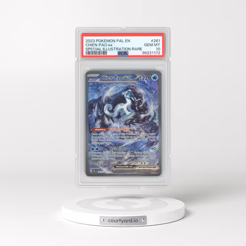 2023 Pokémon Pal EN-Paldea Evolved #261 Chien-Pao EX - Holo Special Illustration Rare (PSA 10 GEM MINT)