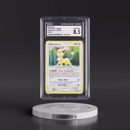 2009 Platinum #4/127 Delcatty - Holo (CGC 8.5 NM-MT+)