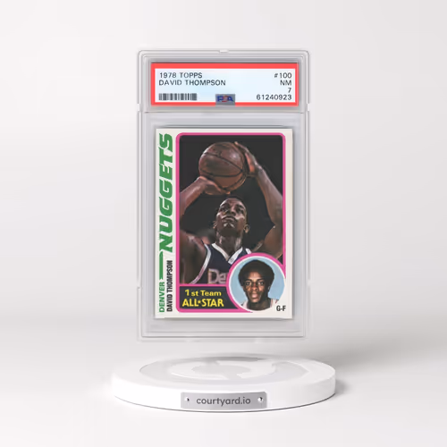 1978 Topps #100 David Thompson (PSA 7 NM)