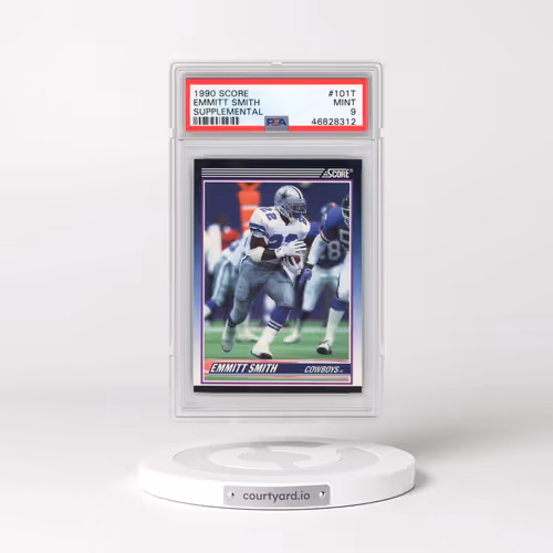 1990 Score Supplemental #101T Emmitt Smith (PSA 9 MINT)