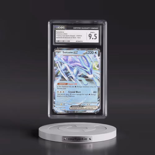 2023 Pokémon Clb-Trading Card Game Classic Blastoise & Suicune EX Deck #010 Suicune EX - Holo (CGC 9