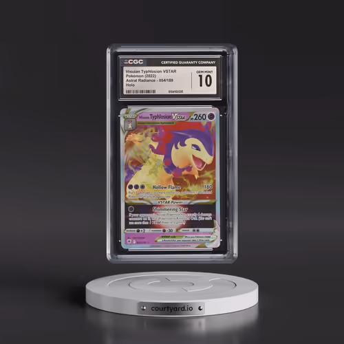 2022 Astral Radiance #054/189 Hisuian Typhlosion VSTAR - Holo (CGC 10 GEM MINT)