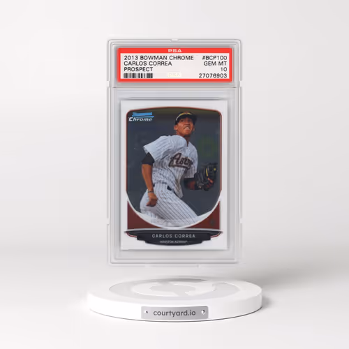 2013 Bowman Chrome Prospect #BCP100 Carlos Correa (PSA 10 GEM MINT)