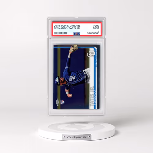 2019 Topps Chrome #203 Fernando Tatis Jr. (PSA 9 MINT)