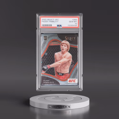 2022 Panini Select UFC #260 Paddy Pimblett (PSA 10 GEM MINT)