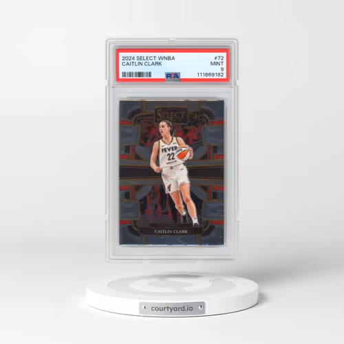 2024 Panini Select WNBA #72 Caitlin Clark (PSA 9 MINT)