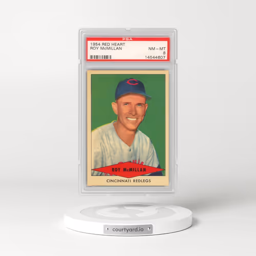 1954 Red Heart Roy McMillan (PSA 8 NM-MT)