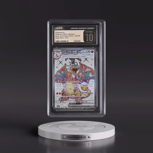 2023 Ruler of the Black Flame #125/108 Charizard ex - Super Rare Holo (CGC 10 PRISTINE)