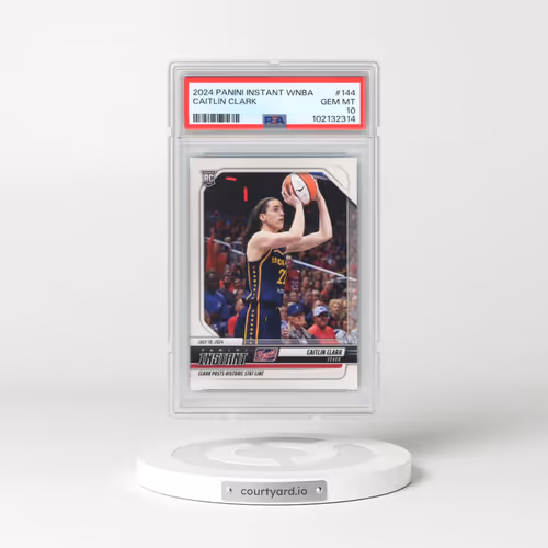2024 Panini Instant WNBA #144 Caitlin Clark (PSA 10 GEM MINT)