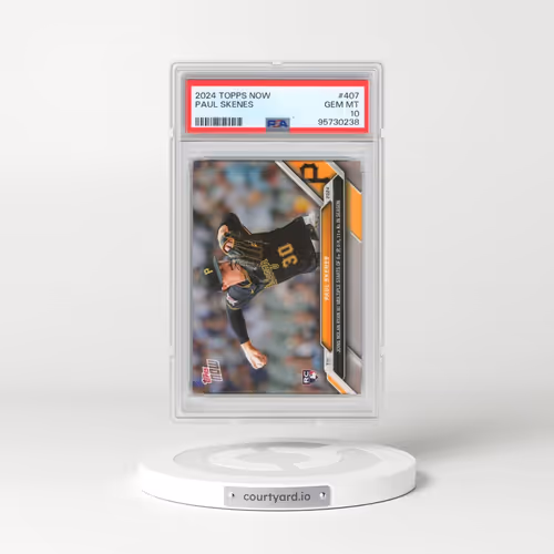2024 Topps Now #407 Paul Skenes (PSA 10 GEM MINT)