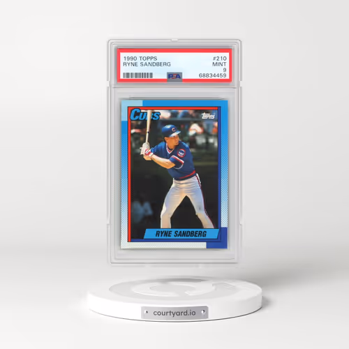 1990 Topps #210 Ryne Sandberg (PSA 9 MINT)