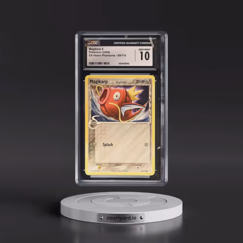 2006 EX Holon Phantoms #69/110 Magikarp δ (CGC 10 GEM MINT)