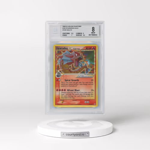 2006 EX Holon Phantoms #102 Gyarados ☆ δ - Holo (BGS 8 NM-MT)