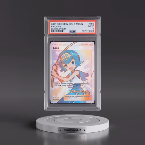 2018 Pokémon Sun & Moon Ultra Prism #150 Lana - Full Art (PSA 9 MINT)
