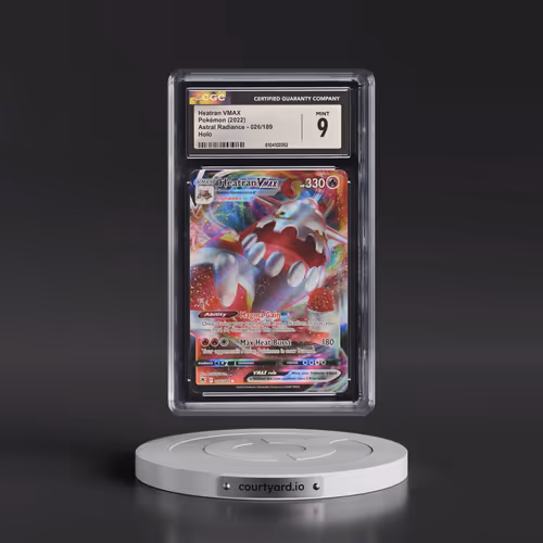 2022 Astral Radiance #026/189 Heatran VMAX - Holo (CGC 9 MINT)